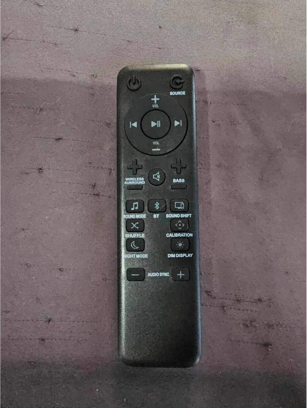 Sony Soundbar Remote Control RMT-V504A
